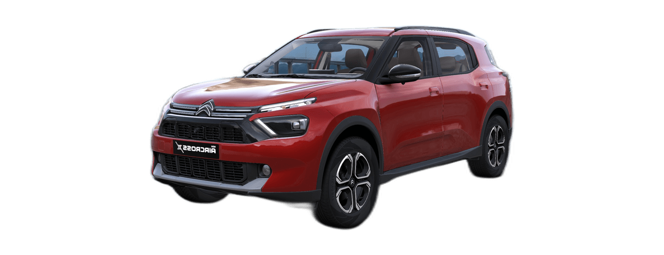 Citroen AircrossX in Garnet Red