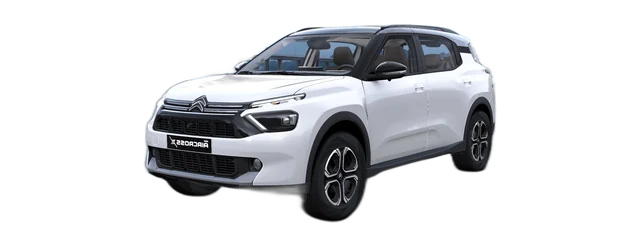 Citroen AircrossX in Polar White & Perla Nera Black
