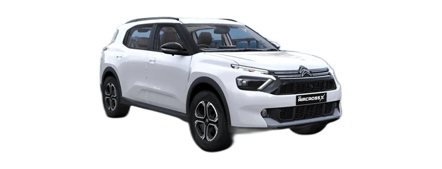 Citroen AircrossX in Polar White