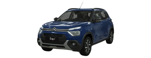 Citroen C3X in Cosmo Blue