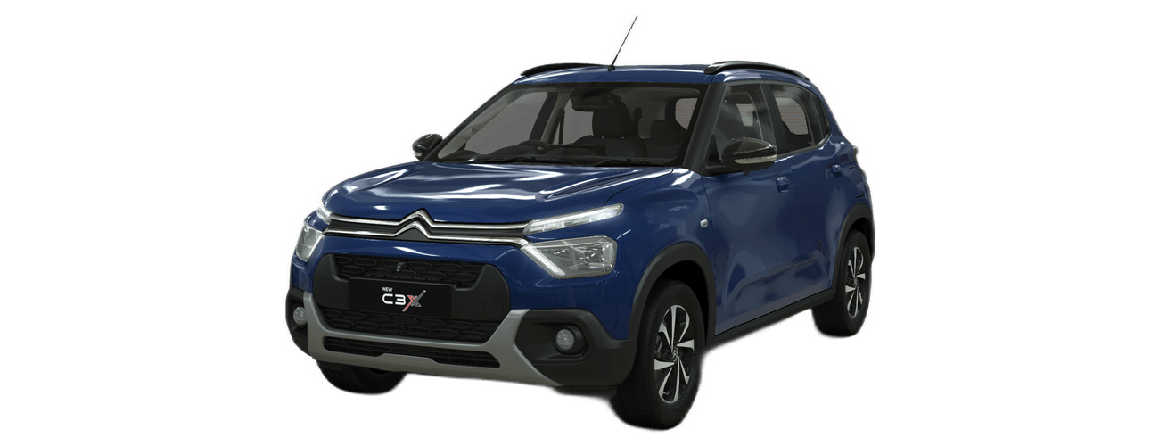Citroen C3X in Cosmo Blue