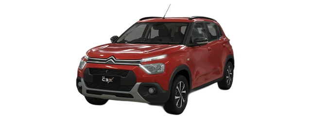 Citroen C3X in Garnet Red