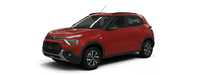 Citroen C3X in Garnet Red