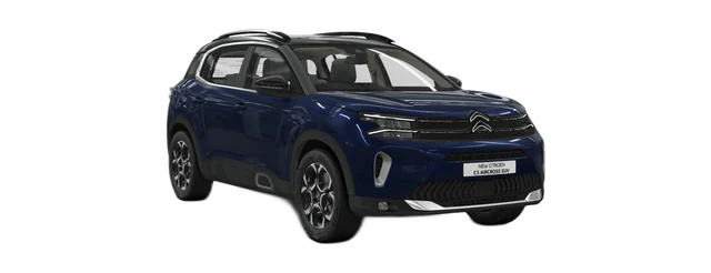 Citroen C5 Aircross in Eclipse Blue & Black