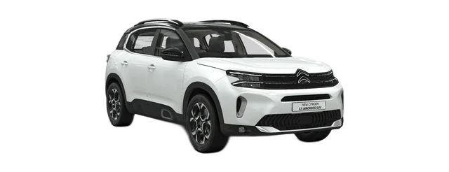 Citroen C5 Aircross in Pearl White & Black