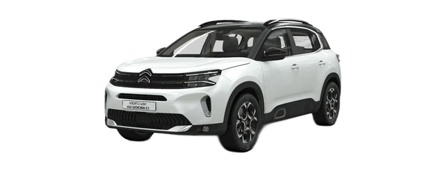 Citroen C5 Aircross in Pearl White & Black