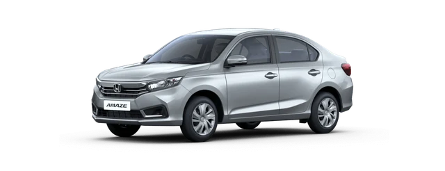 Honda Amaze - 2nd Gen in Lunar Silver Metallic