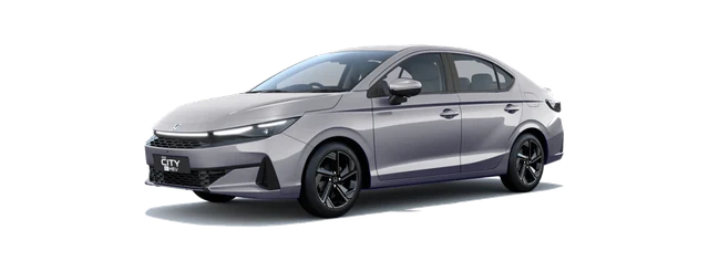Honda City in Lunar Silver Metallic