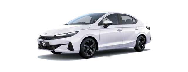 Honda City in Platinum White Pearl
