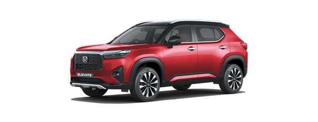 Honda Elevate in Radiant Red Metallic with Crystal Black Pearl Roof