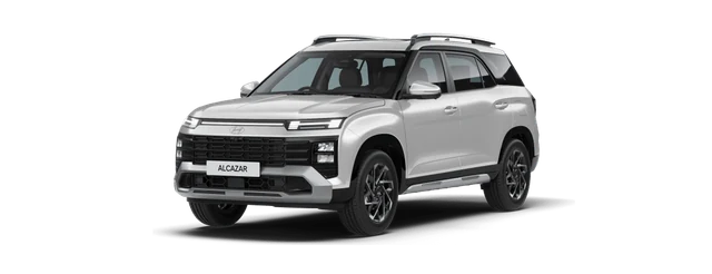 Hyundai Alcazar in Atlas White
