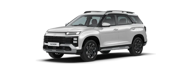 Hyundai Alcazar in Atlas White