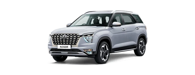 Hyundai Alcazar in Typhoon Silver