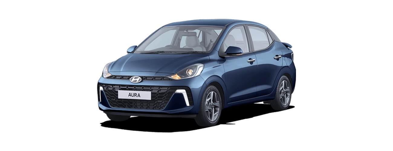 Hyundai Aura in Starry Night