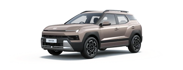 Hyundai Bayon in Golden Bronze