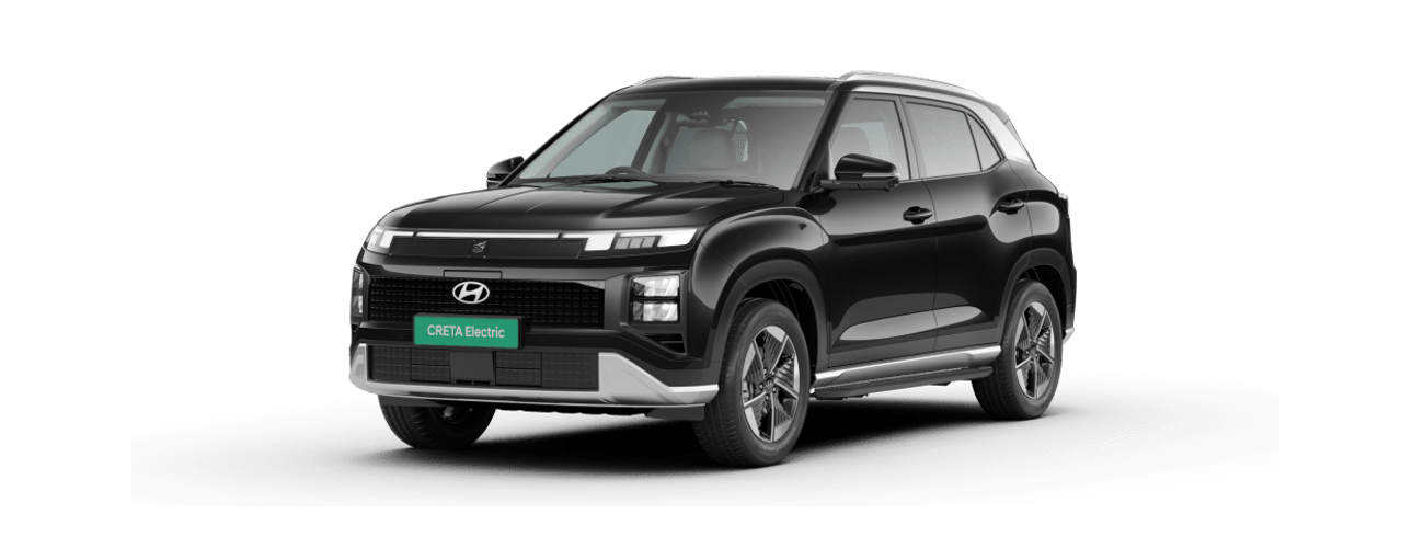 Hyundai Creta Electric in Abyss Black