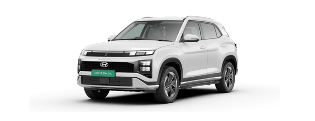Hyundai Creta Electric in Atlas White