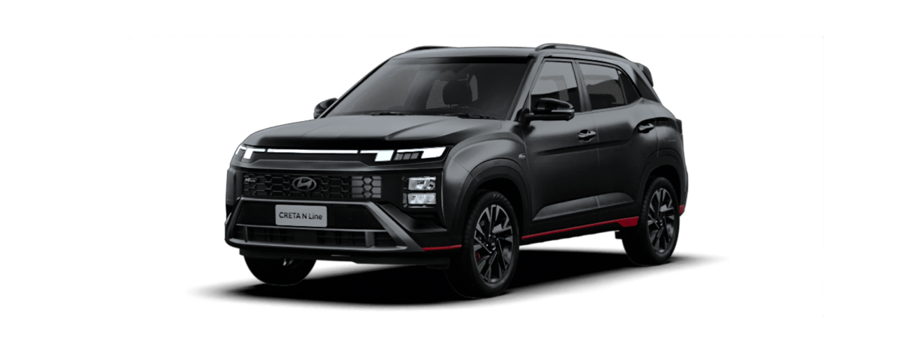 Hyundai Creta N Line in Abyss Black Matte