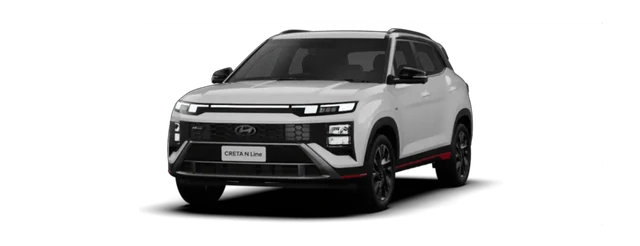 Hyundai Creta N Line in Atlas White