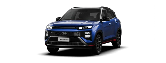 Hyundai Creta N Line in Thunder Blue