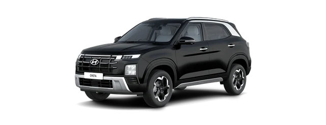 Hyundai Creta in Abyss Black Matte
