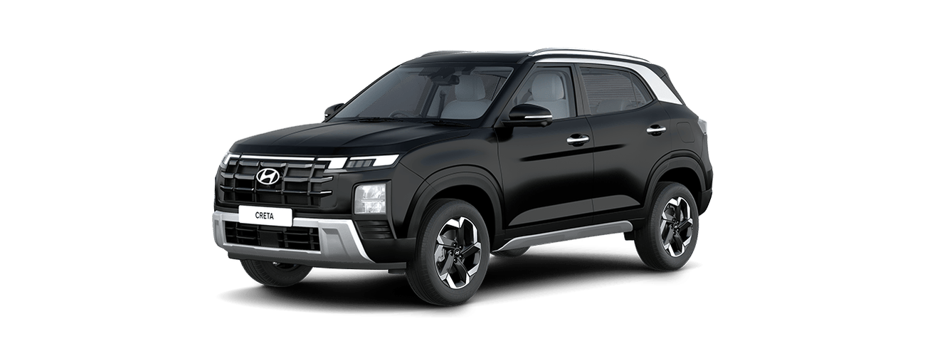 Hyundai Creta in Abyss Black Matte