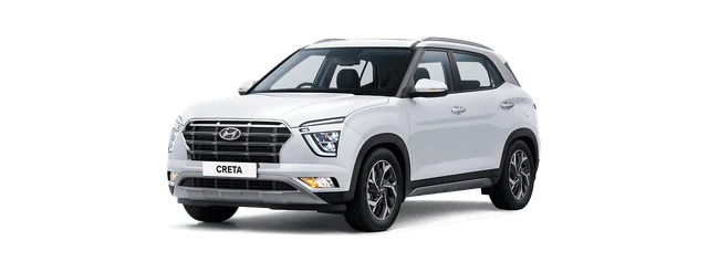 Hyundai Creta in Polar White