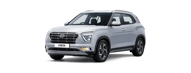 Hyundai Creta in Typhoon Silver