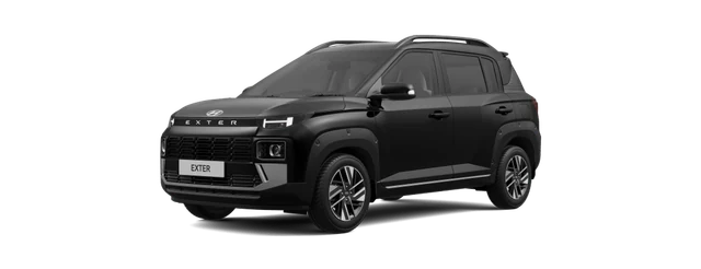 Hyundai Exter in Abyss Black