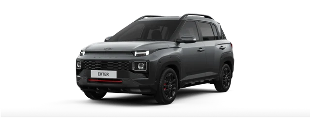 Hyundai Exter in Shadow Grey