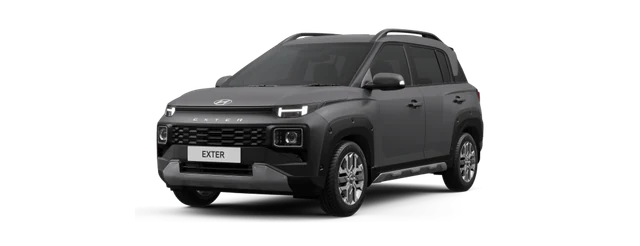 Hyundai Exter in Titan Grey Matte