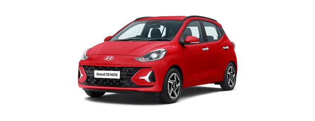 Hyundai Grand i10 Nios in Fiery Red