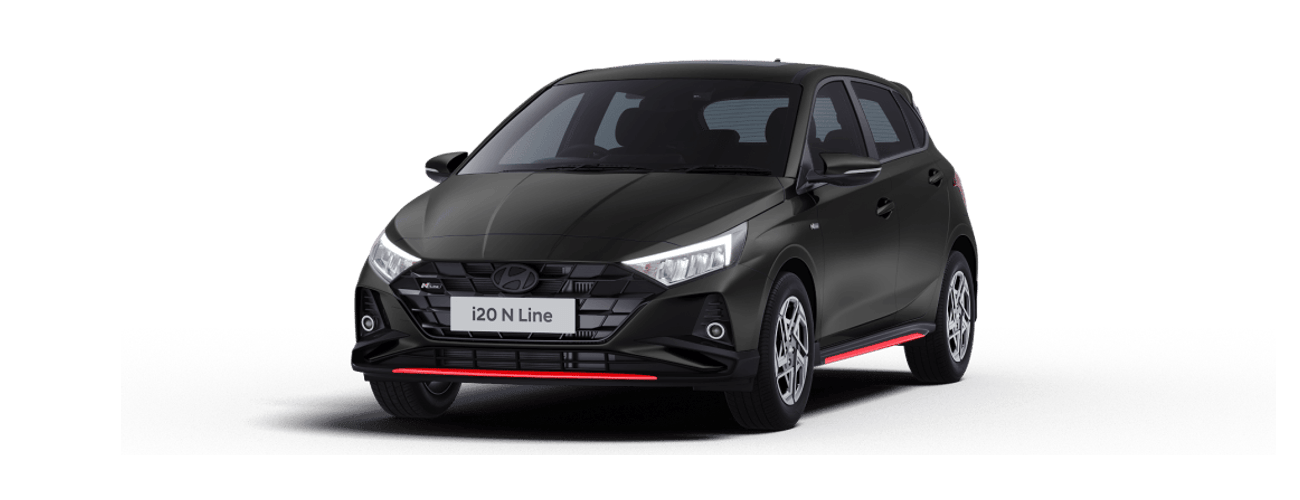 Hyundai i20 N Line in Abyss Black