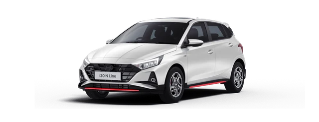 Hyundai i20 N Line in Polar White