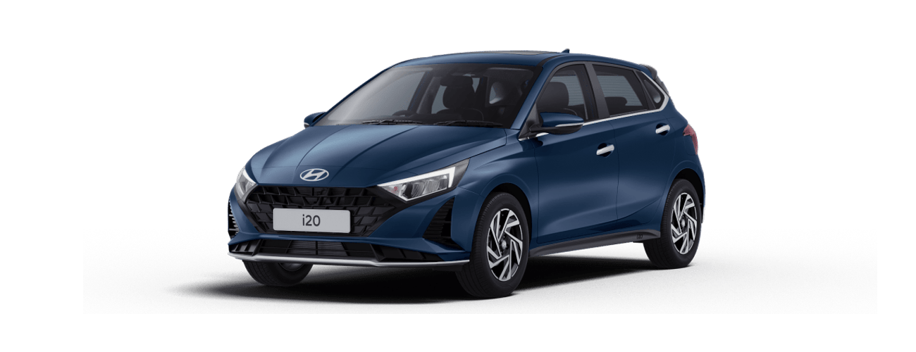 Hyundai i20 in Starry Night