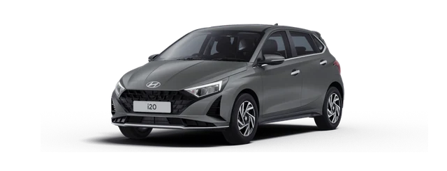 Hyundai i20 in Titan Grey