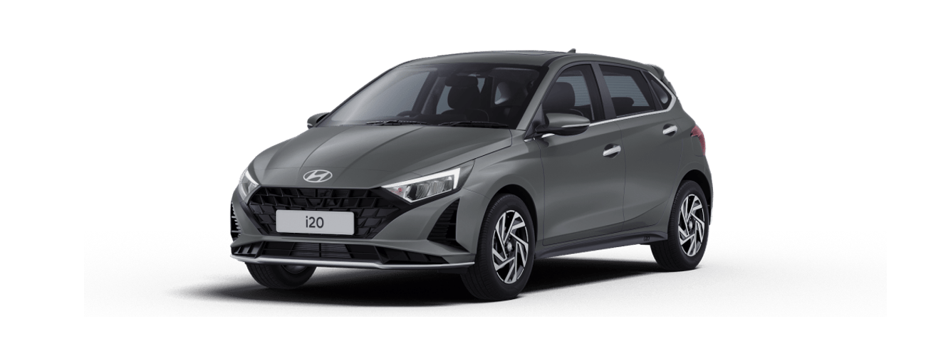 Hyundai i20 in Titan Grey