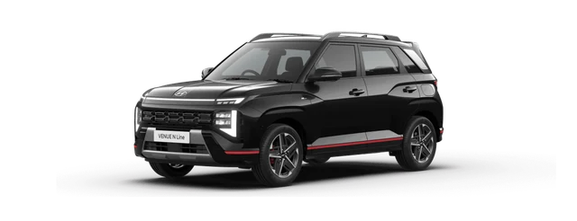 Hyundai Venue N Line in Abyss Black