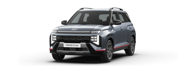 Hyundai Venue N Line in Hazel Blue