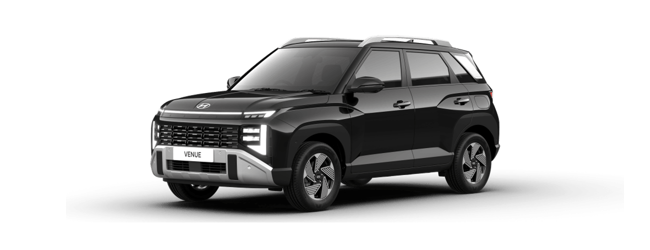 Hyundai Venue in Abyss Black