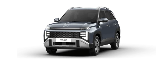 Hyundai Venue in Hazel Blue