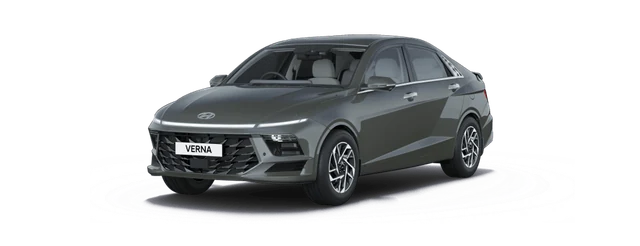 Hyundai Verna in Titan Grey