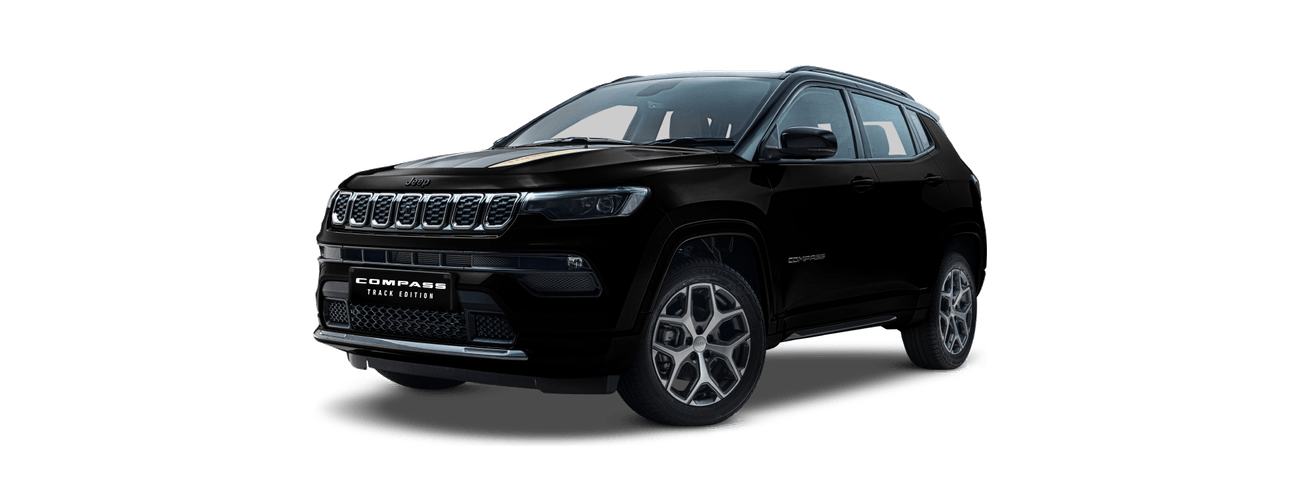 Jeep Compass in Brilliant Black & Black Roof