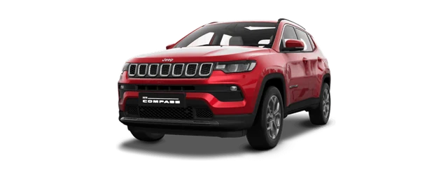 Jeep Compass in Exotica Red
