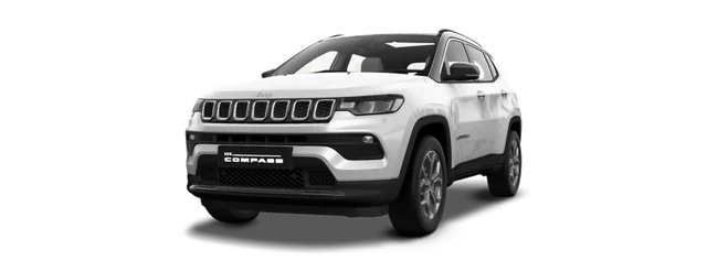 Jeep Compass in Pearl White
