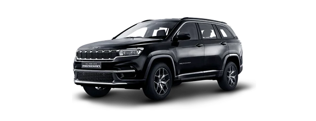 Jeep Meridian in Brilliant Black