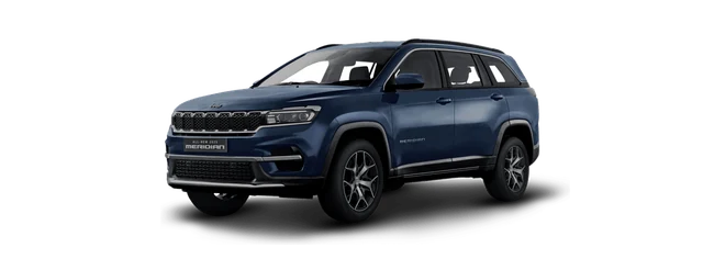 Jeep Meridian in Galaxy Blue