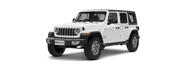 Jeep Wrangler in Bright White