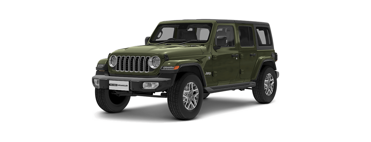Jeep Wrangler in Sarge Green