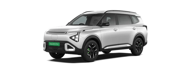 Kia Carens Clavis EV in Glacier White Pearl